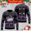 Black Sabbath Snow Merry Christmas Ugly Sweater