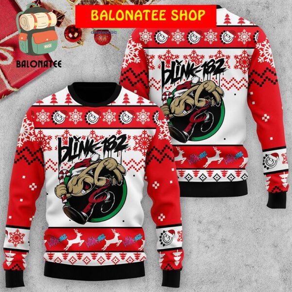 Blink 182 Merry Christmas Ugly Sweater