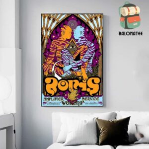 Boris Edition Main Edition Poster At Levitation Festival In Empire Garage Austin TX On October 31st 2024 Wall Decor Poster Canvas