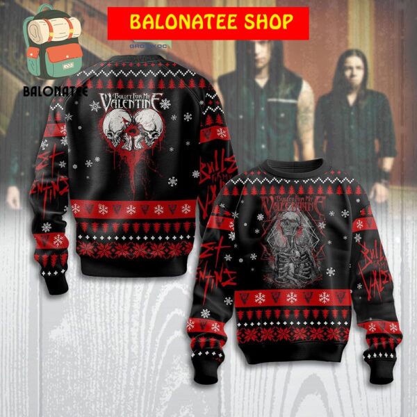 Bullet For My Valentine Knives Christmas Ugly Sweater