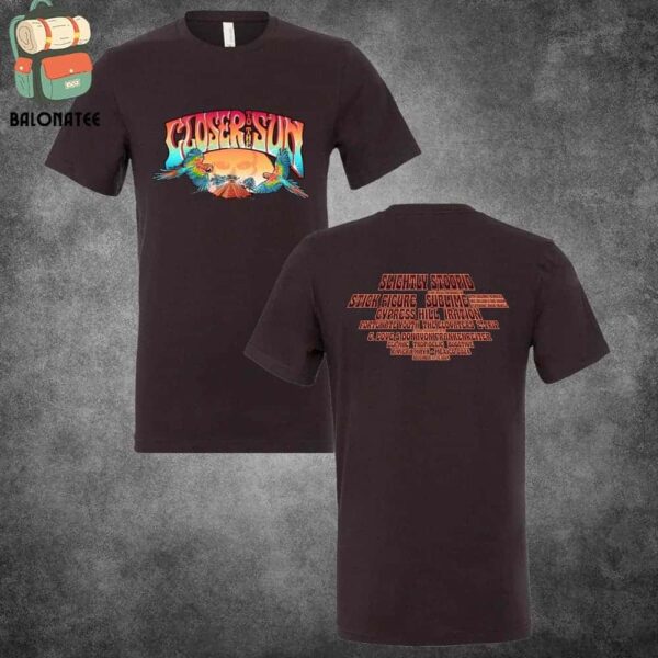 Closer To The Sun 2024 Lineup Tee At Hard Rock Hotel Riviera Maya Mexico On December 11th-15th Two Sides Classic T-Shirt