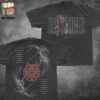 Disturbed Chains 2024 Tour Citites Tee Merchandise Limited Two Sides Classic T-Shirt