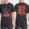 Disturbed Chains 2024 Tour Citites Tee Merchandise Limited Two Sides Classic T-Shirt