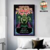 Earthless Event Poster At The Harlow’s Sacramento On November 13th 2024 Wall Decor Poster Canvas