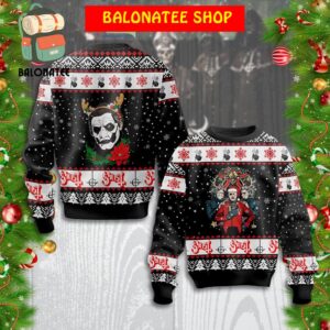 Ghost Rock Band Christmas Ugly Sweater