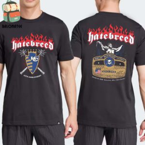 Hatebreed 30th Anniversary Event Tee At Uptown Theater Kansas City MO On October 24th 2024 Two Sides Unisex T-Shirt