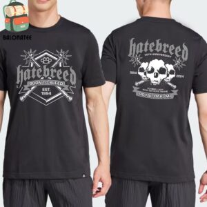 Hatebreed 30th Anniversary Tour Born To Bleead Event Tee At Royal Oak Theatre MI On October 3rd 2024 Two Sides Classic T-Shirt