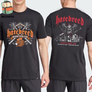 Hatebreed 30th Anniversary Tour Event Tee At The Roseland Theater Portland OR On October 18th 2024 Two Sides Classic T-Shirt