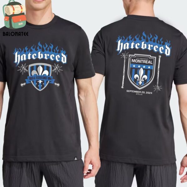 Hatebreed 30th Anniversary Tour Tried And Tested Since 1994 Tee At Montreal On September 29th 2024