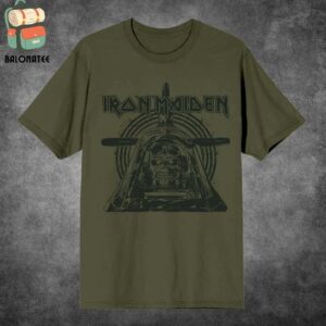 Iron Maiden 40th Anniversary Of Powerslave Ace High Vintage Tee Merch Limited Classic T-Shirt