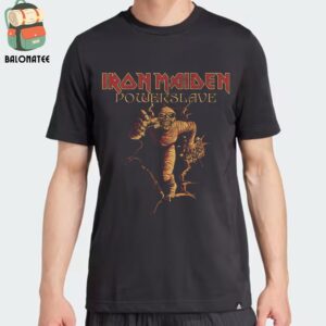 Iron Maiden 40th Anniversary Of Powerslave Mummy Tee Merch Limited Classic T-Shirt