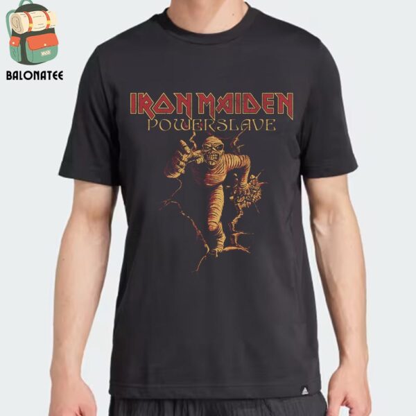 Iron Maiden 40th Anniversary Of Powerslave Mummy Tee Merch Limited Classic T-Shirt