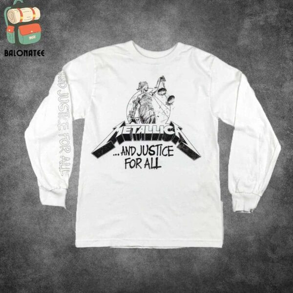 Metallica And Justice For All Long Sleeve Merchandise Limited Classic T-Shirt