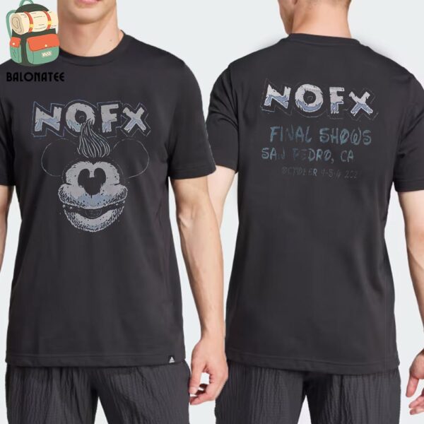 NOFX 2024 Punk In Drublic Fest Final Shows At San Pedro Los Angeles CA On October 4-5-6 2024 Two Sides Classic T-Shirt