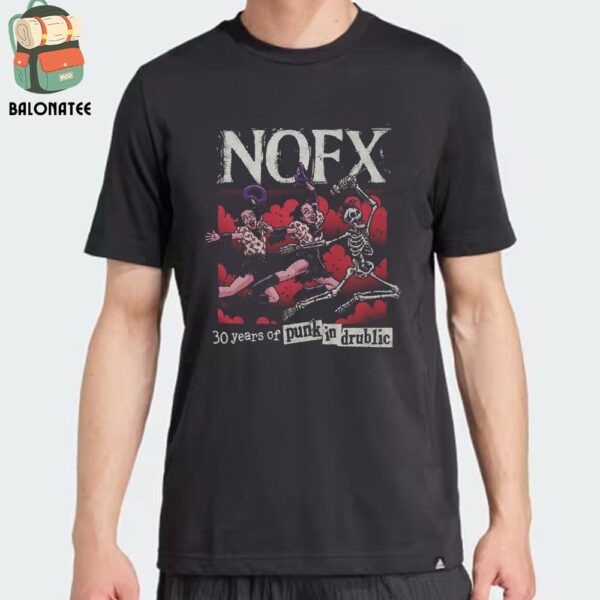 Nofx 30 Years Of Punk In Drublic Event Tee At San Pedro Los Angeles CA On October 4th To 6th 2024 Classic T-Shirt