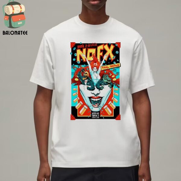 Nofx Final Tour 2024 Final Shows At Berth 46 San Pedro CA On October 4th To 6th 2024 Classic T-Shirt