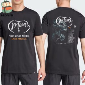 Obituary Torn Across Latin America 2025 Dates And Places List Two Sides Classic T-Shirt