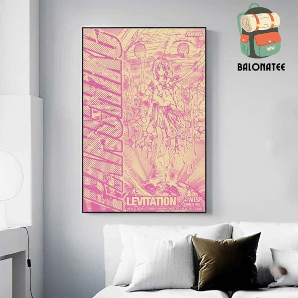 Panchiko Main Edition Poster At Levitation Festival In Stubb’s Amphitheater Austin TX On Saturday November 2nd 2024 Wall Decor Poster Canvas