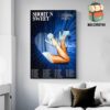 Sabrina Carpenter Dates And Places List Short ‘n Sweet 2024 Tour Poster Wall Decor Poster Canvas