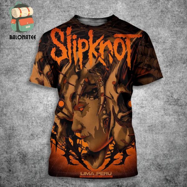 Slipknot Artwork Tee For 25th Anniversary Tour At Costa 21 Liam Peru On October 28th 2024 Classic T-Shirt (Copy)