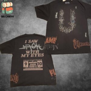 Travis Scott Live At Metlife 2024 New York City Utopia Circus Maximus Tour I Saw Utopia With My Eyes On October 9th Classic T-Shirt