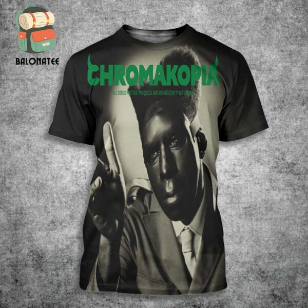 Tyler The Creator New Album Chromakopia Release On October 28th 2024 All Over Print Shirt