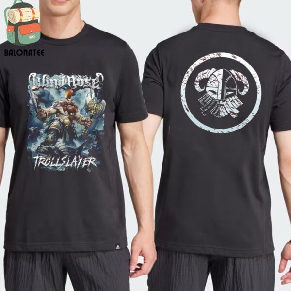 Wind Rose Cover Tee For New Album Trollslayer Merchandise Limited Two Sides Classic T-Shirt