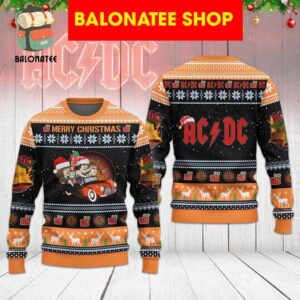 ACDC Merry Christmas Ugly Sweater