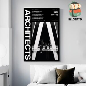 Architects Announce Spring EU Tour Dates With Support From Brutus And Guilt Trip Wall Decor Poster Canvas