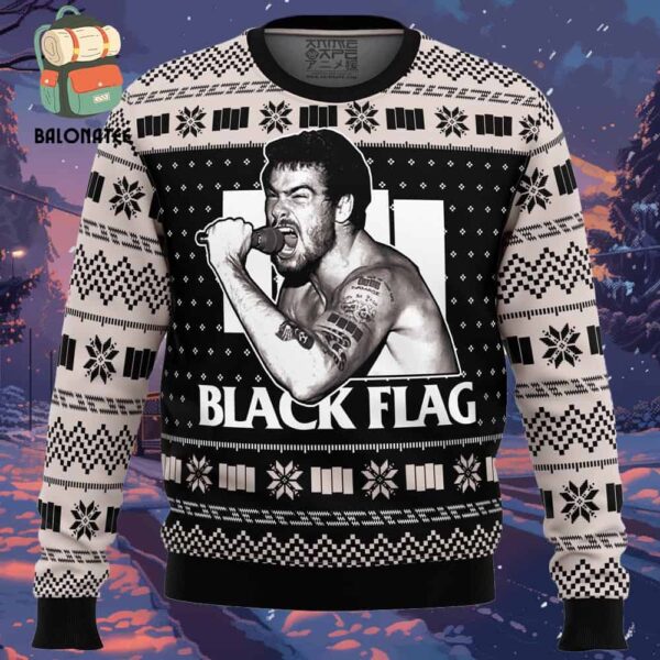 Black Flag Ugly Christmas Sweater