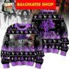 Black Label Society Snow Christmas Ugly Sweater