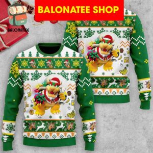 Bowser Snow Christmas Ugly Sweater