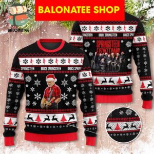 Bruce Springsteen E Street Band Christmas Ugly Sweater