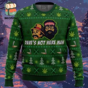 Cheech And Chong Ugly Christmas Sweater