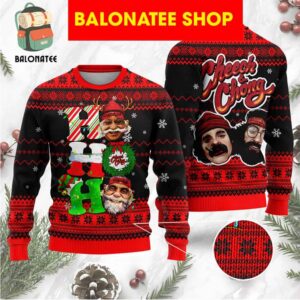 Cheech&Chong Ho Ho Ho Merry Christmas Ugly Sweater