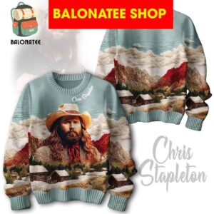 Chris Stapleton Mountain Ugly Sweater