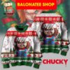 Chucky Wanna Play Horror Movie 2024 Best Fan Christmas Ugly Sweater