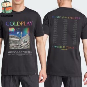 Coldplay Sydney November 2024 Music Of The Spheres Tour Tee At Accor Stadium On November 6 7 9 And 10 2024 Two Sides Classic T-Shirt