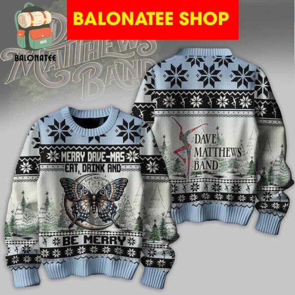 Dave Matthews Band 2024 Merry Dave-mas Christmas Ugly Sweater