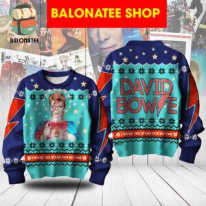 David Bowie I Move The Stars For No One Ugly Sweater