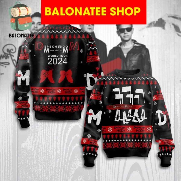 Depeche Mode Memento Mori World Tour 2024 Ugly Sweater