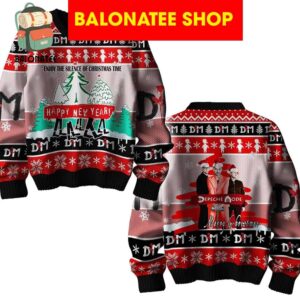 Depeche Mode Merry Christmas Happy New Year Ugly Sweater