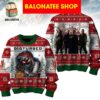 Disturbed Band Red Hell Ugly Sweater