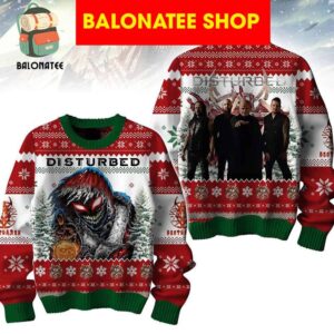 Disturbed Forever Fan 2024 Merry Christmas Ugly Sweater