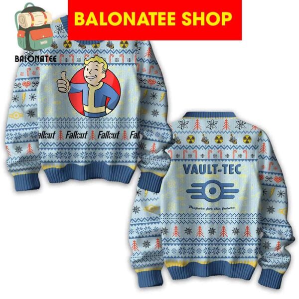 Fallout 2024 Prepare For The Future Christmas Ugly Sweater