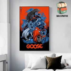 Goose The Band Fall Tour 2024 Event Poster At Music Center Cincinnati OH On November 8th 2024 Wall Decor Poster Canvas