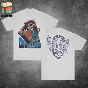 Grateful Dead Connecticut United States of Dead Tee Merchandise Limited Two Sides Classic T-Shirt