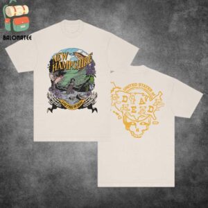 Grateful Dead New Hampshire United States of Dead Tee Merchandise Limited Two Sides Classic T-Shirt