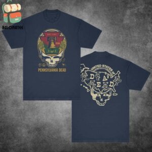 Grateful Dead Pennsylvania United States of Dead Tee Merchandise Limited Two Sides Classic T-Shirt