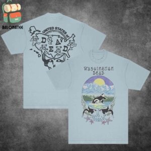 Grateful Dead Washington United States of Dead Tee Merchandise Limited Two Sides Classic T-Shirt